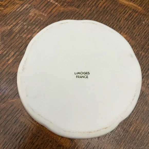 2 Small white LIMOGES made in France. - Picture 4 of 6